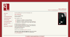Desktop Screenshot of anke-loeffelhardt.de